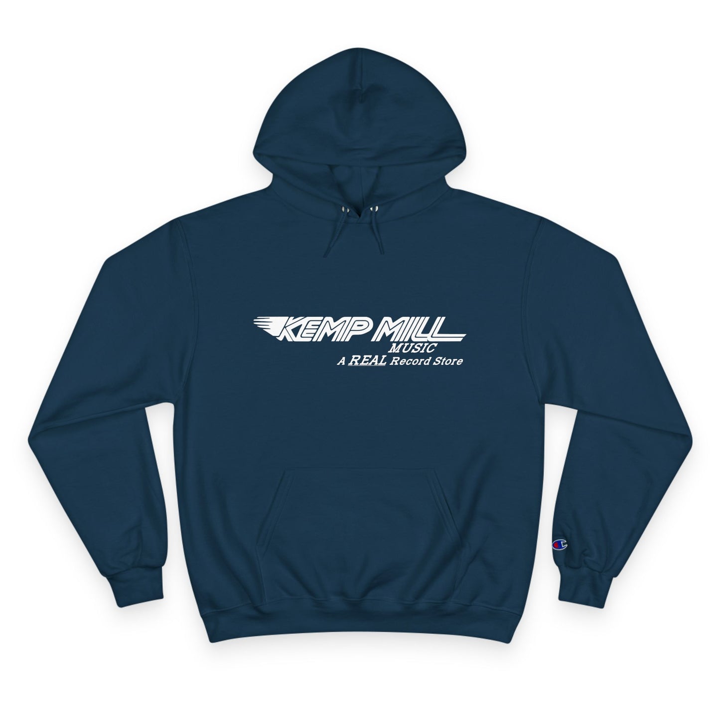 Navy Kemp Mill Music Tribute Champion Hoodie - Big and Tall