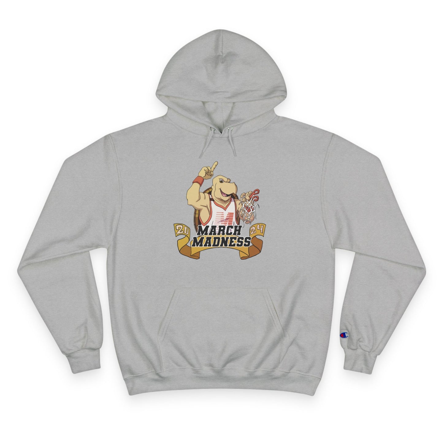 Gray March Madness Champion Hoodie