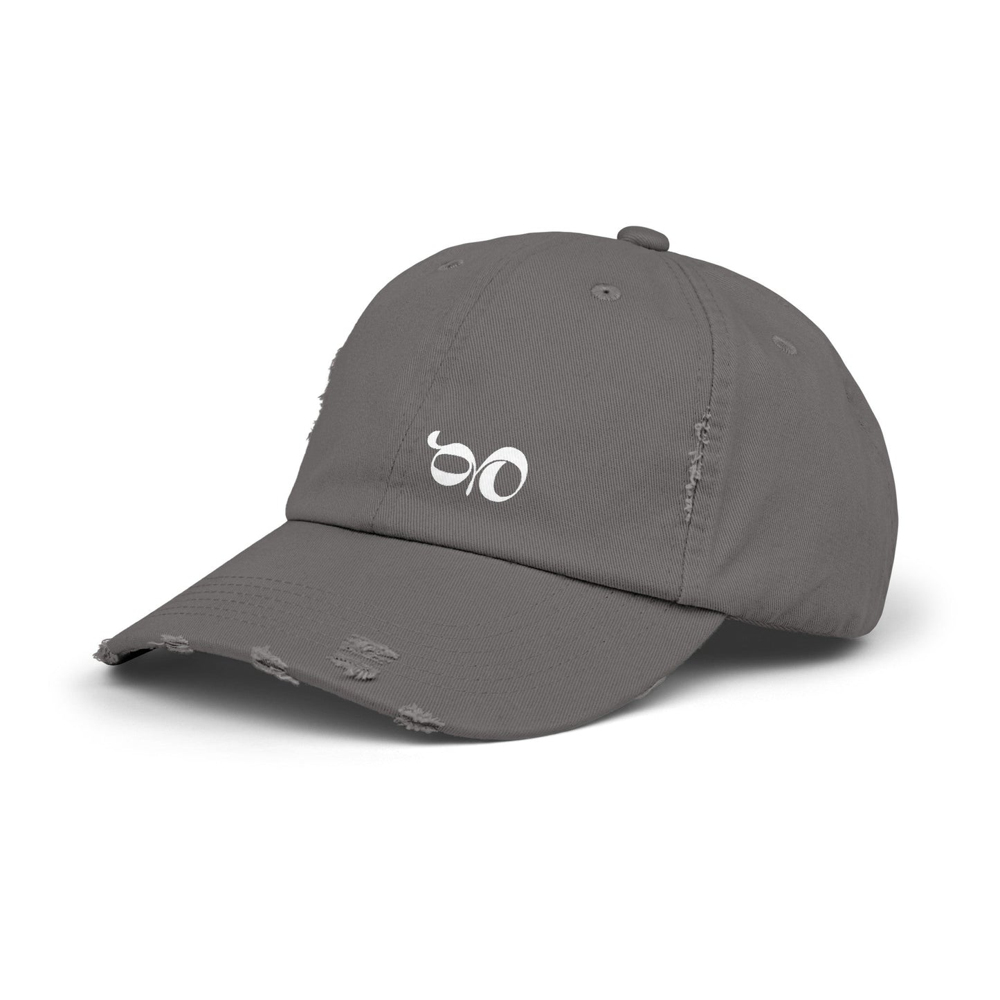 Nickel GBOS Logo Unisex Distressed Cap - GBOS Productions