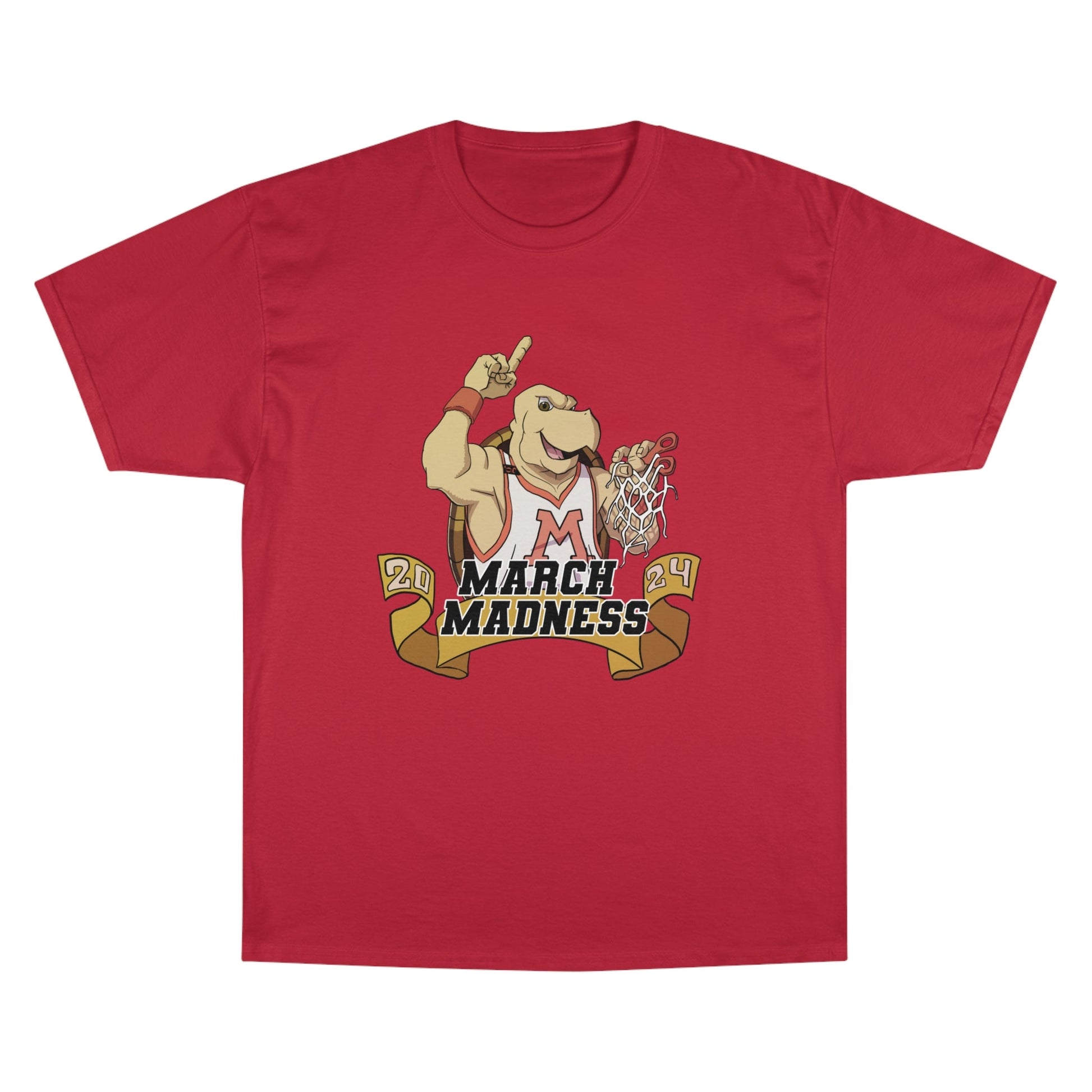 Red March Madness Champion T-Shirt - Big And Tall - GBOS Productions