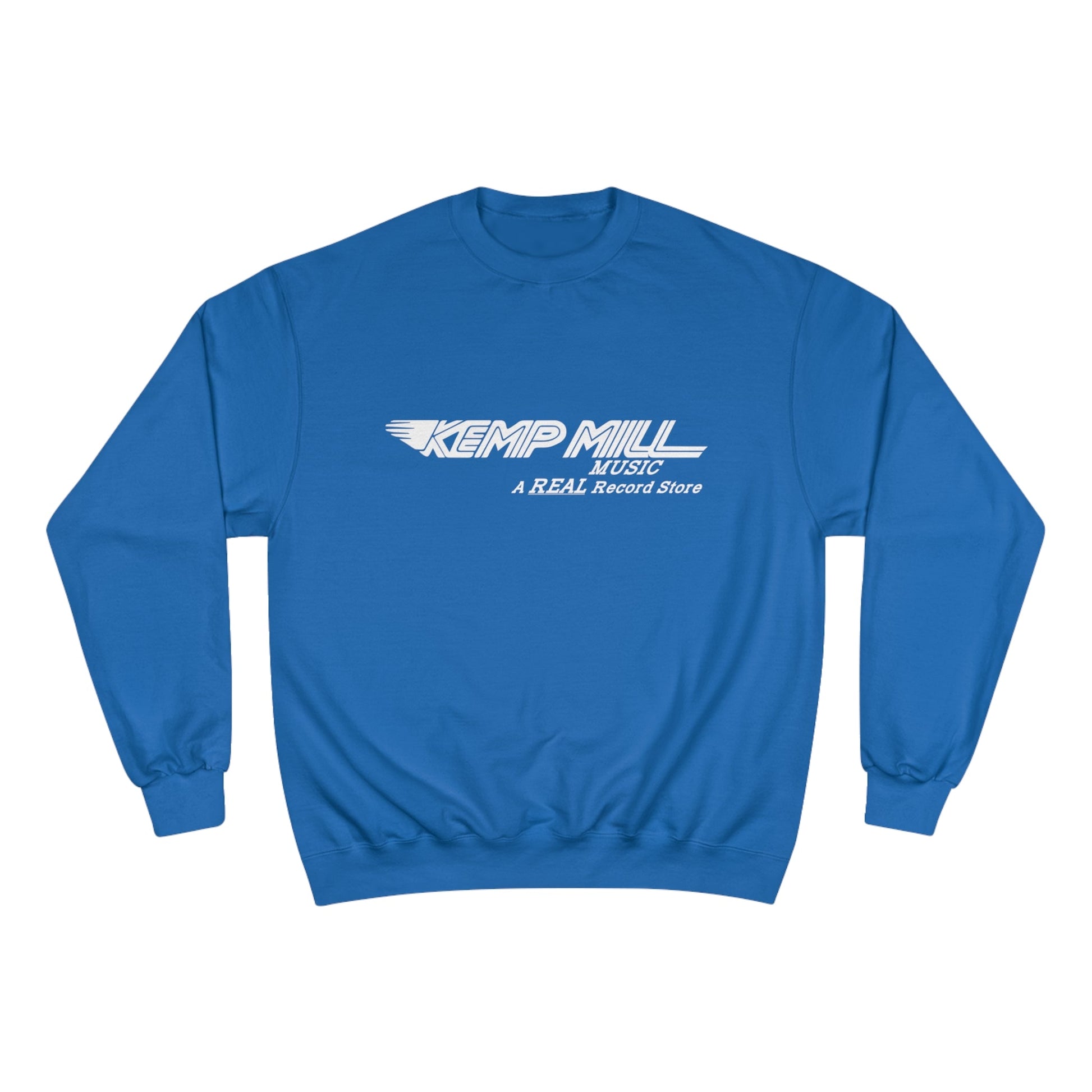 Royal Blue Kemp Mill Music Tribute Champion Sweatshirt - GBOS Productions